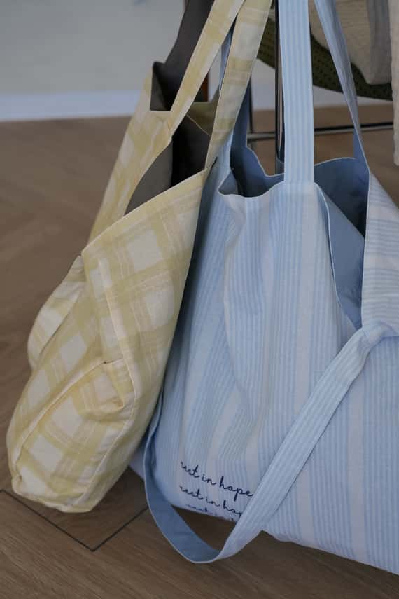 rest in hope 雙面用托特包（附贈內膽包）