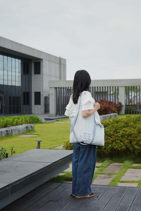 rest in hope 雙面用托特包（附贈內膽包）