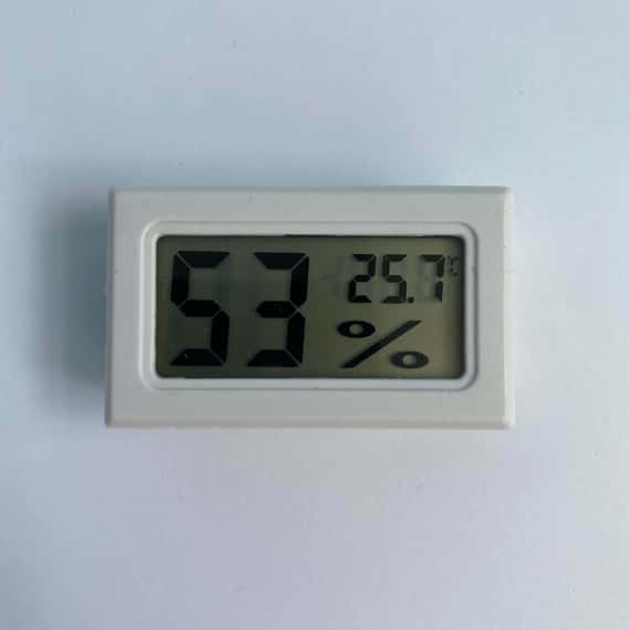 方形溫濕度計｜內崁探頭