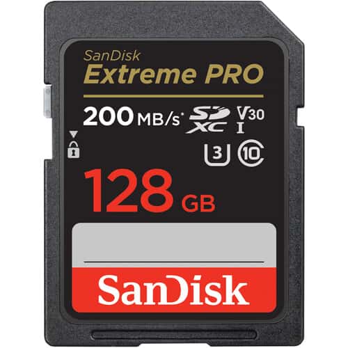 SanDisk SDXC 128G 200MB