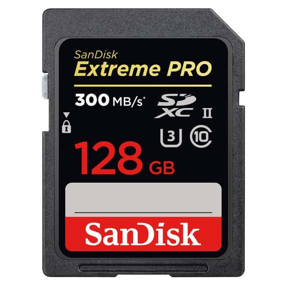 SanDisk SDXC 128G 300MB