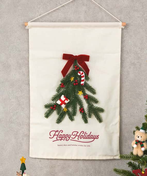 【日本3COINS】發光立體掛毯／聖誕節