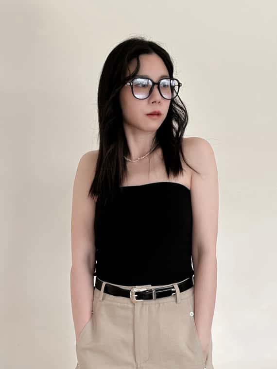 棉質超彈力百搭平口背心