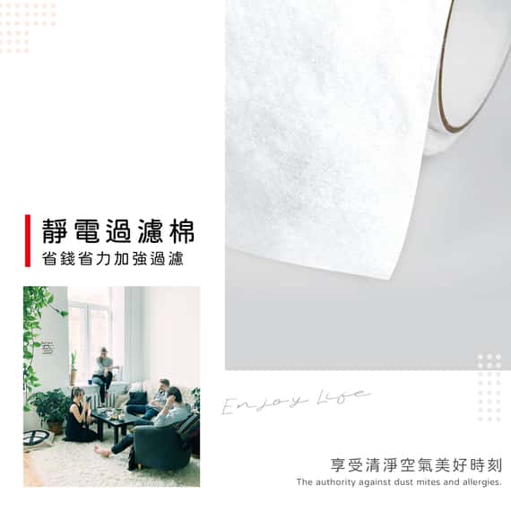 蟎著媽 濾網  台製初效靜電濾網 適用  Honeywell 3M dyson 飛利浦 安麗 夏普 大金 小米 空氣清淨機