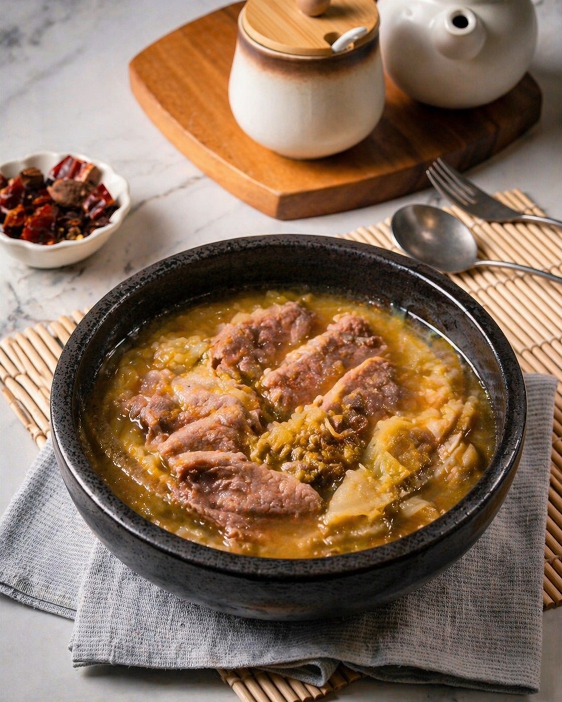老甕酸菜牛 220g /包│肉肉隊長 │ 宵夜/備餐/低脂/野餐/露營1