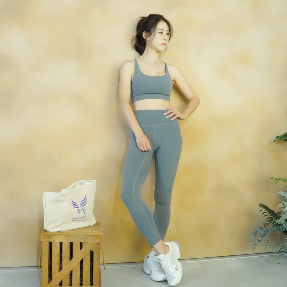 美麗飛中強度細帶BRA-迷霧灰