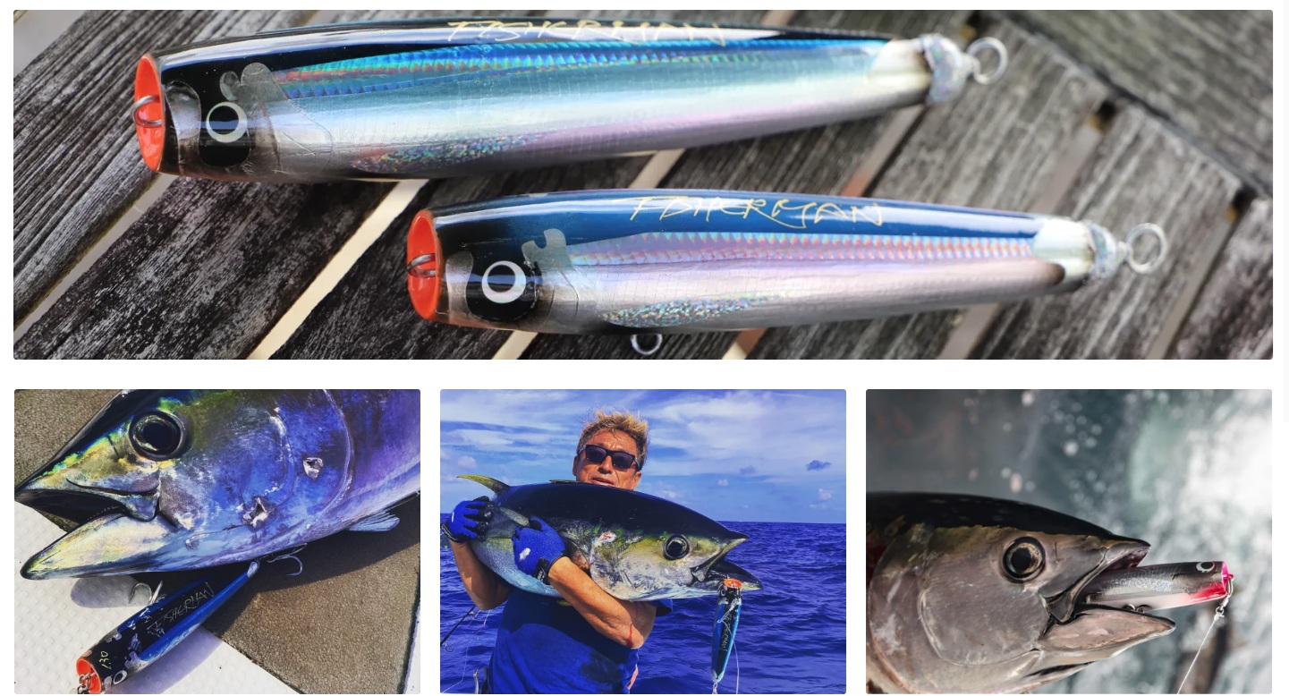 日本FISHERMAN 精品POPPER CRAZY SWIMMER LONG 100/130 兩種規格1