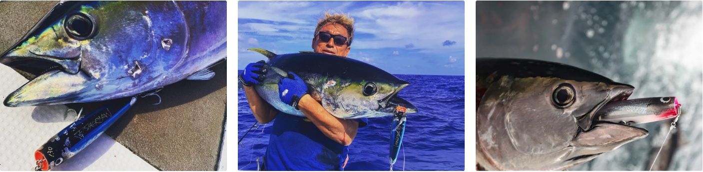 日本FISHERMAN 精品POPPER CRAZY SWIMMER LONG 100/130 兩種規格9