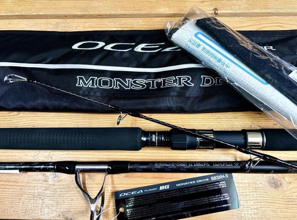 SHIMANO OCEA PLUGGER MONSTER DRIVE BG一本半/三節旅竿4