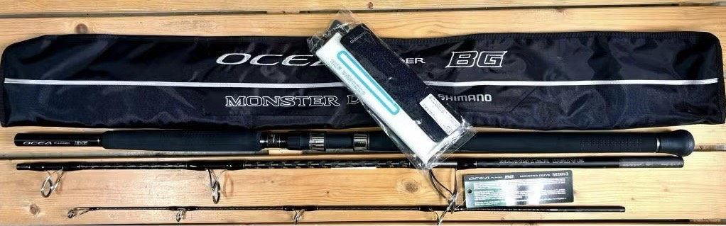 SHIMANO OCEA PLUGGER MONSTER DRIVE BG一本半/三節旅竿3