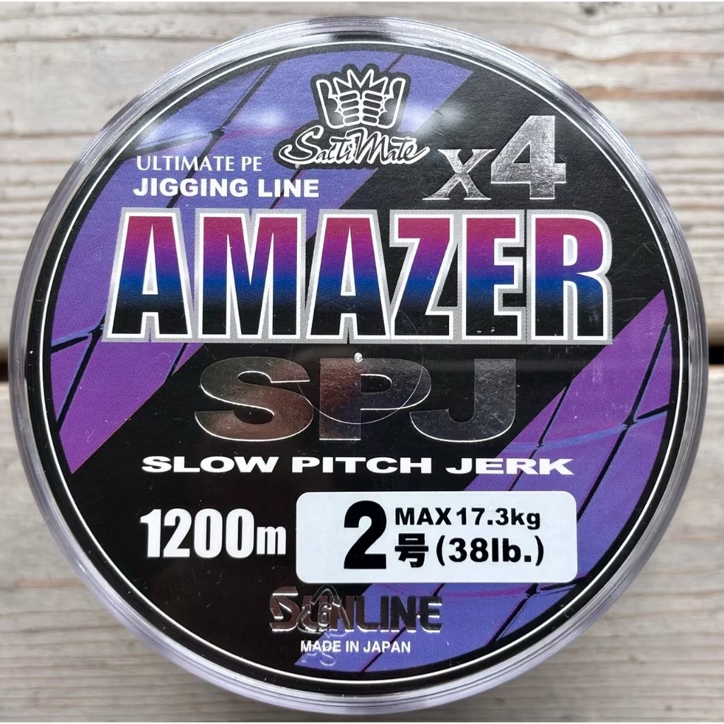 日本SUNLINE直感四編PE線 X4 SPJ JIGGING LINE1200米裝10