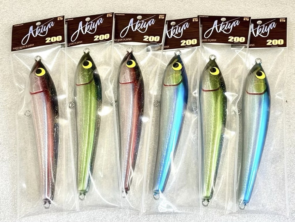 日本精品Woodream「木夢」鉛筆 Akiya 200F對應春季紅甘以及鮪魚、GT 值得關注入手!1