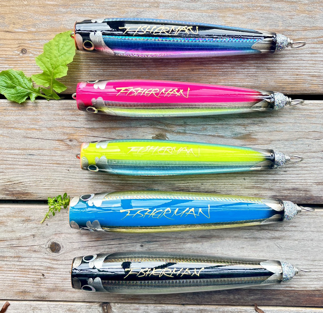 日本FISHERMAN 精品POPPER CRAZY SWIMMER LONG 100/130 兩種規格5