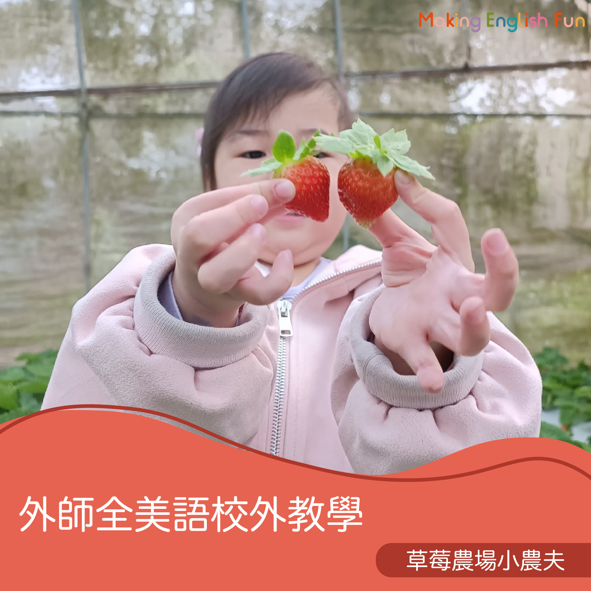 2-10歲 【內湖菩提園】草莓農場小農夫