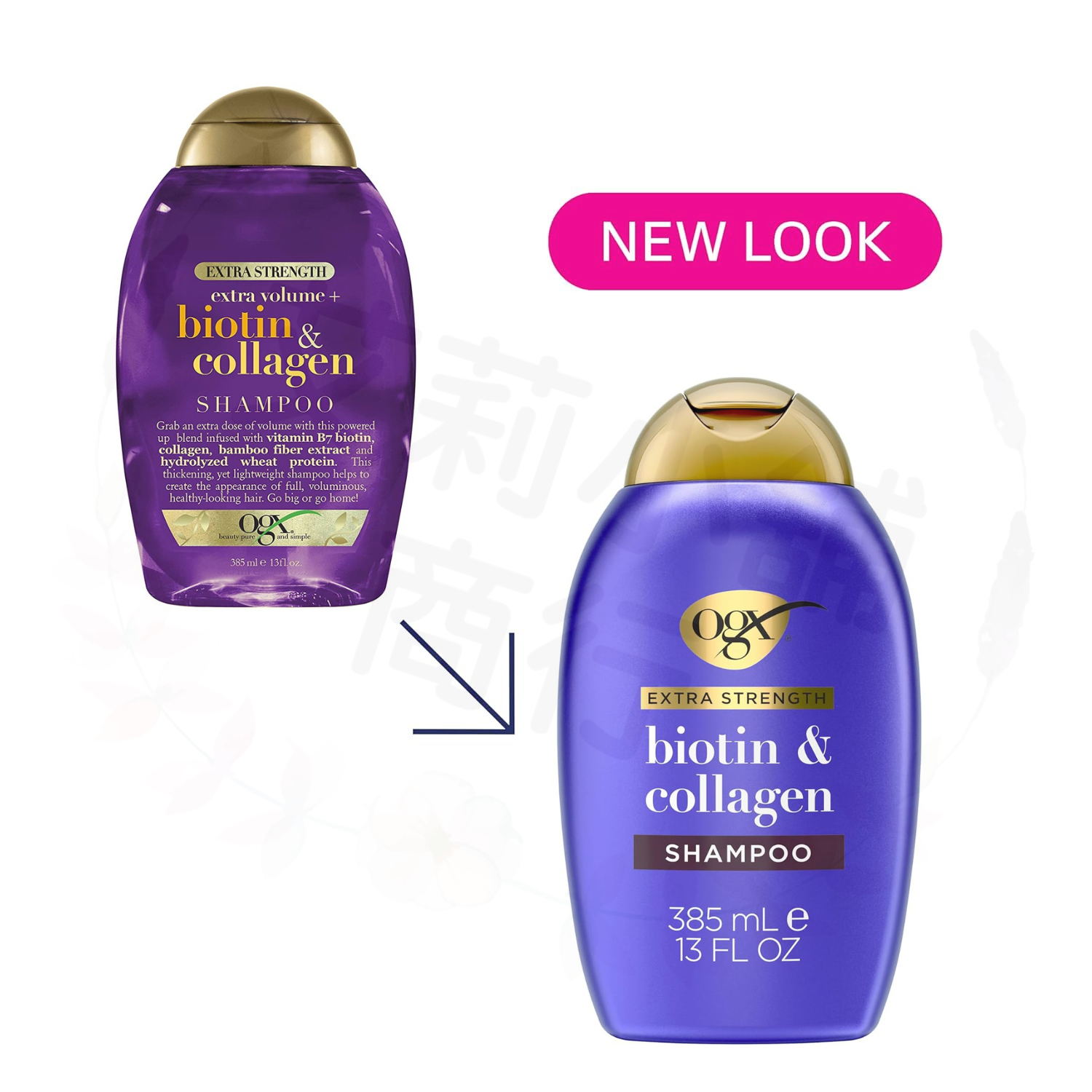 OGX Extra Volume + Extra Strength Biotin & Collagen Shampoo / Conditioner 385ml 特效型生物素和膠原蛋白(洗髮乳/潤髮乳)4