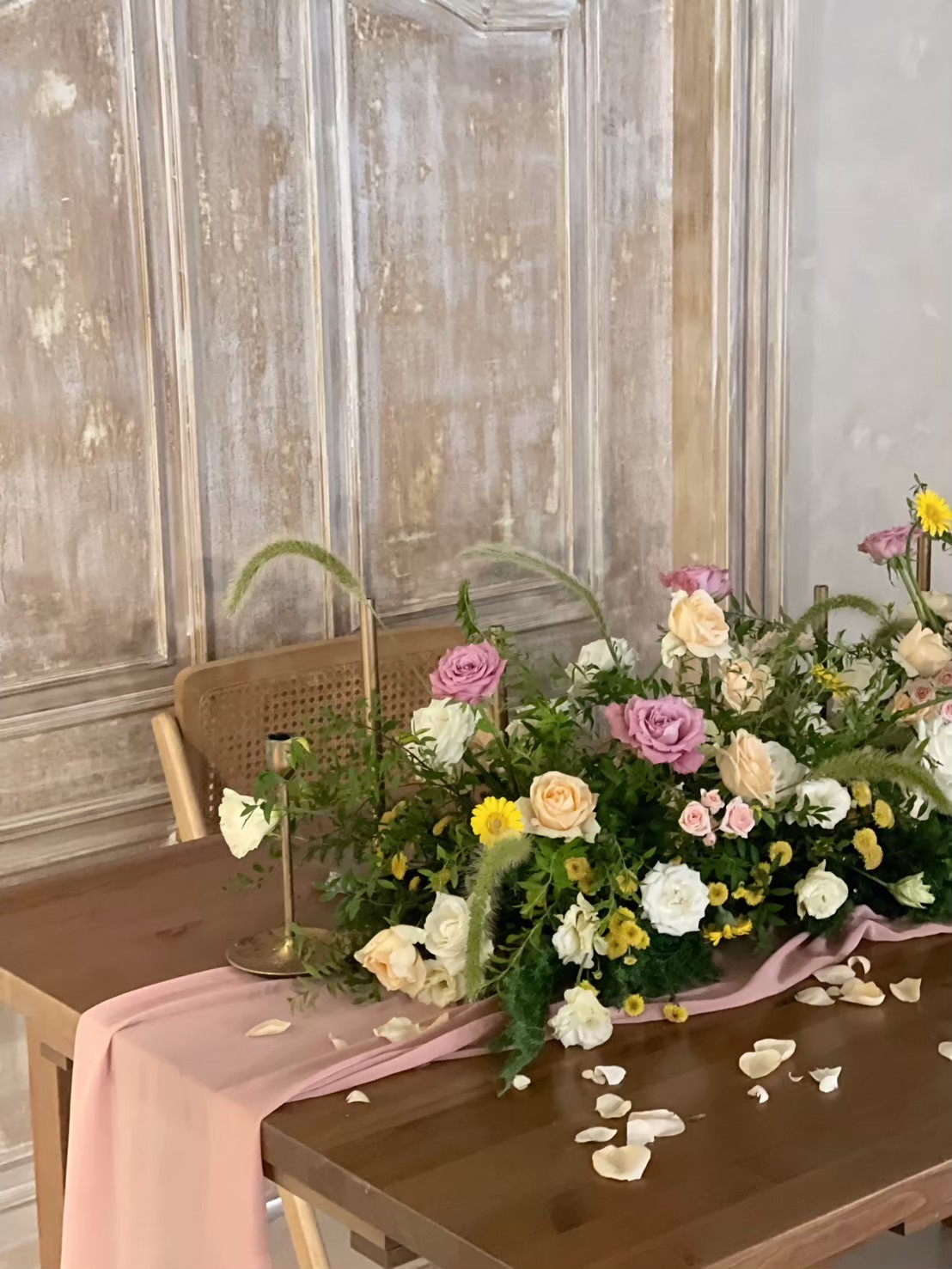 鮮花花藝課程-桌花3