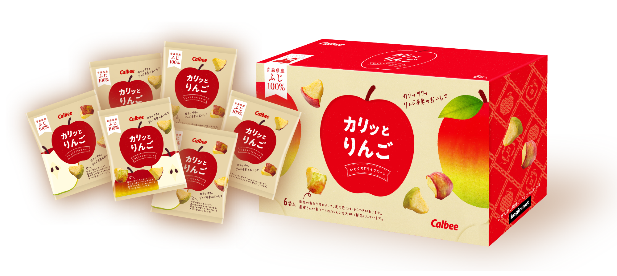 日本卡樂比Calbee蘋果片