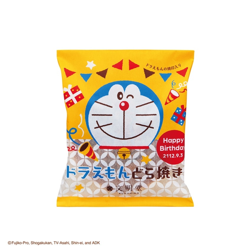 哆啦A夢生日銅鑼燒5入3