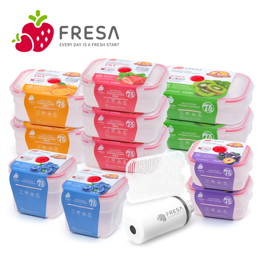 FRESA Vacuum Seal Food Container Size 0.75L