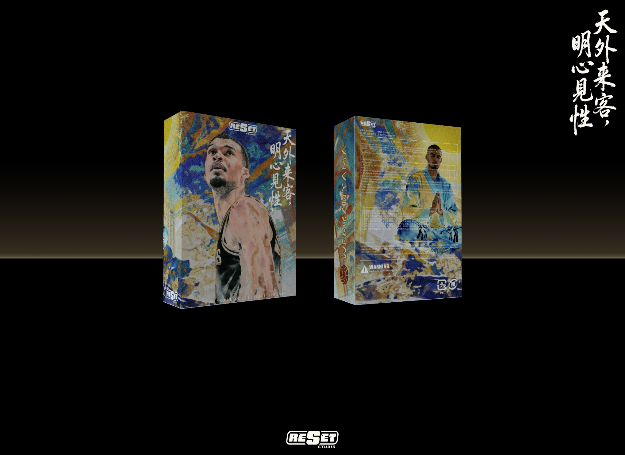 【預購】NBA 1/6可動人偶套裝【可動眼】文班亞馬雙造型 X Reset-Studio2