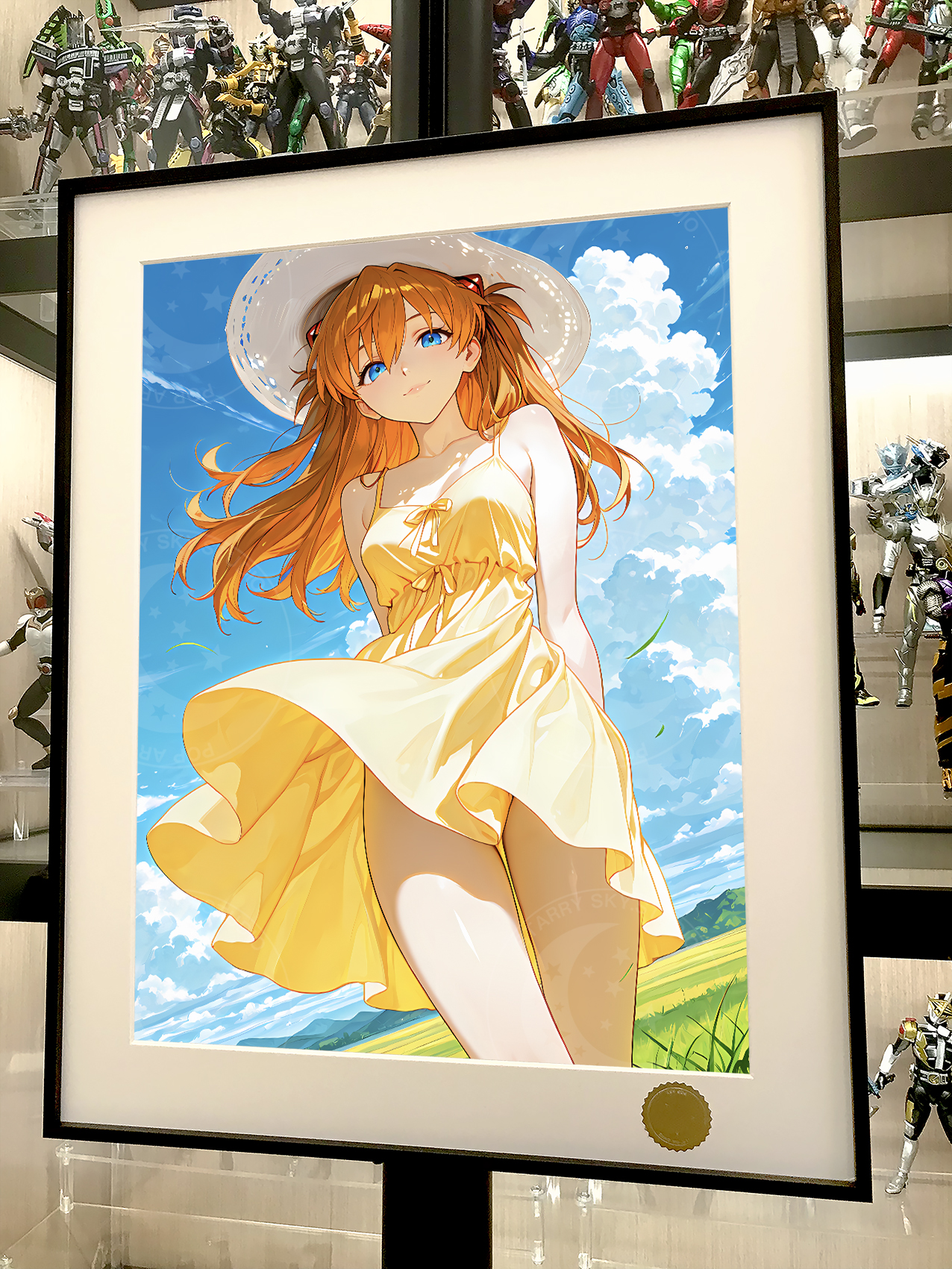 【預購】EVA新世紀福音戰士《田園明日香》動漫裝飾畫 X 星空工作室2