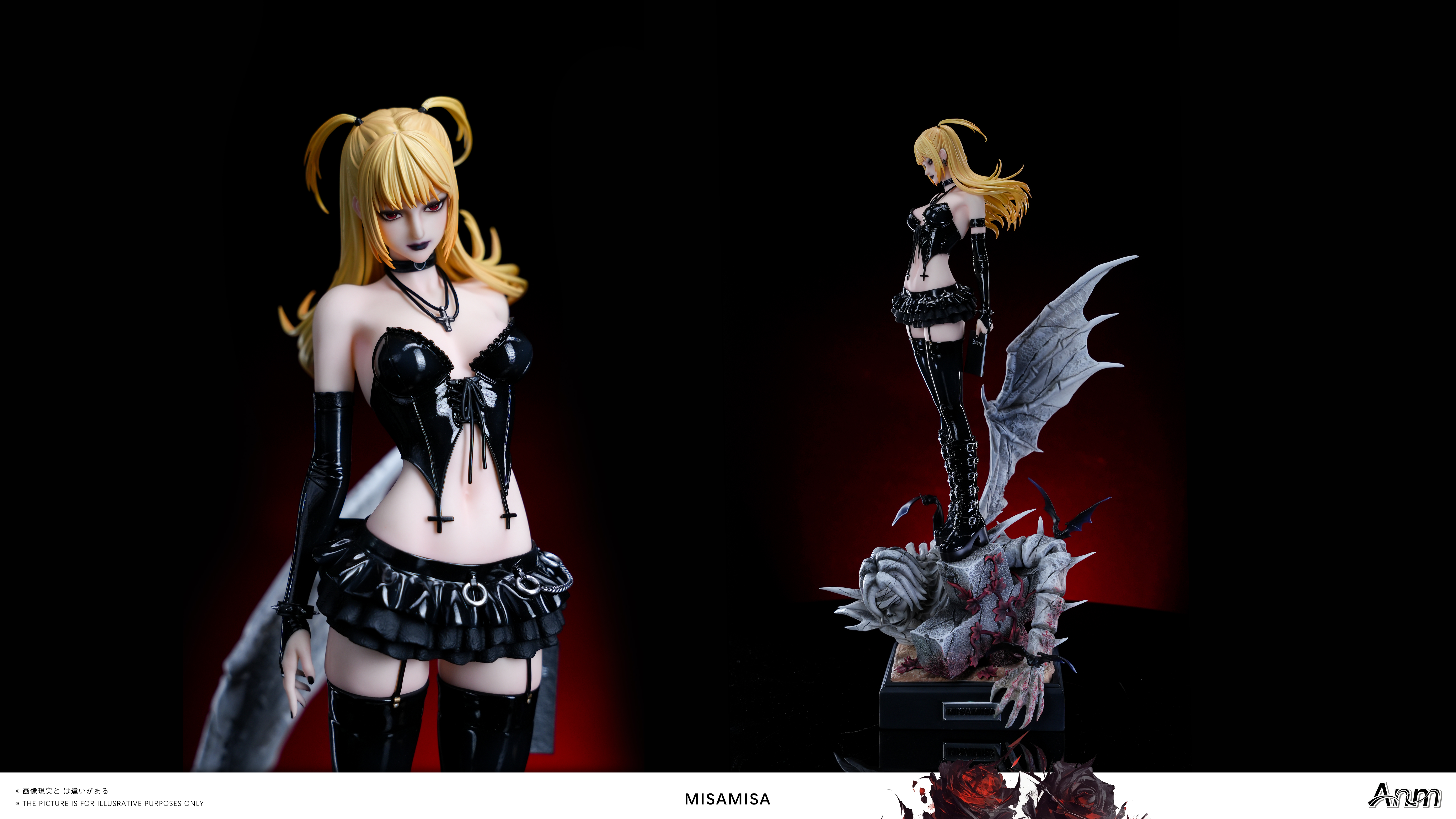 【售罄展示追加請私訊客服@toystationtw】死亡筆記本 多人物共鳴系列第一彈—彌海砂 X Anm-Studio4