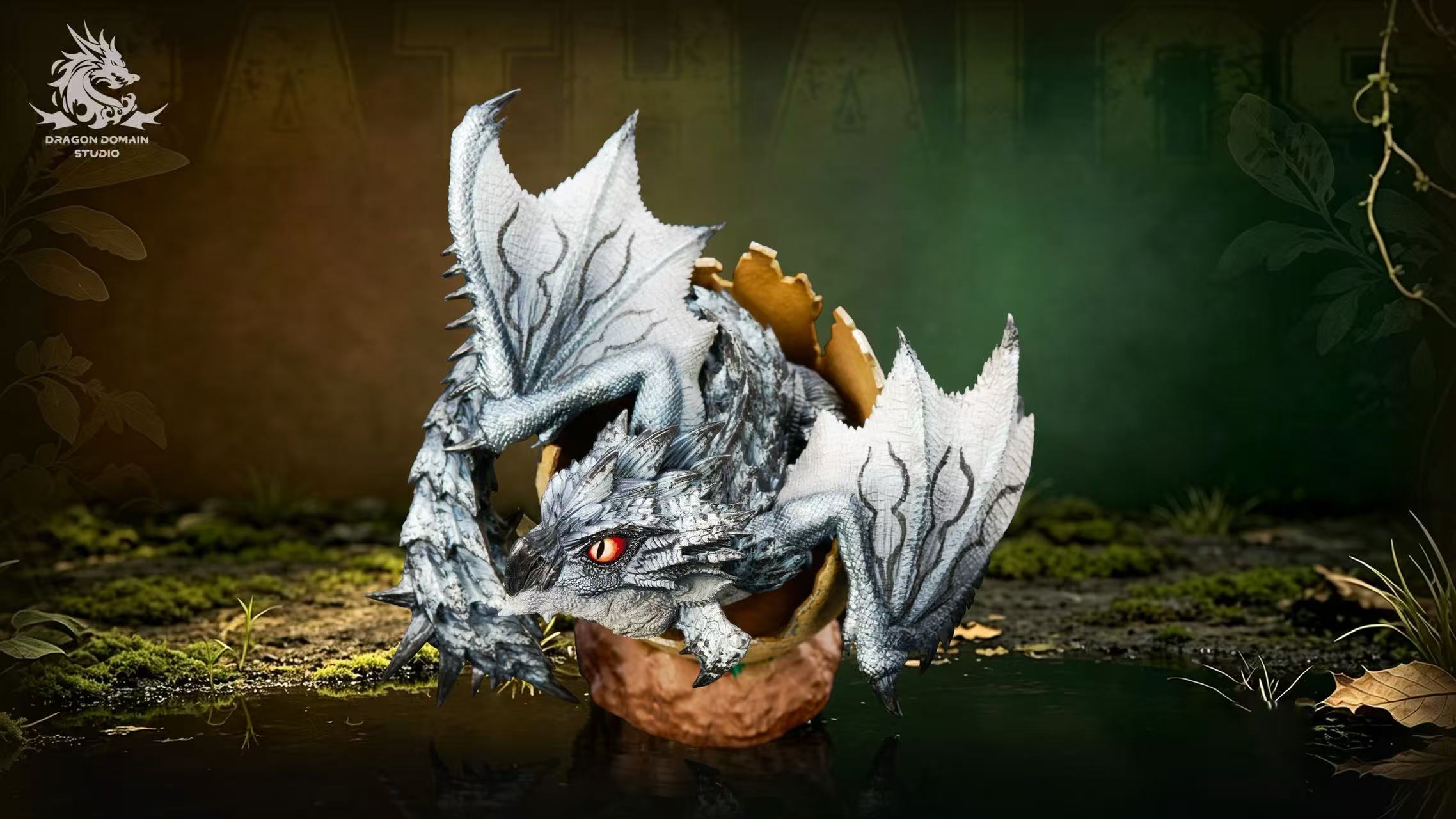 【預購】魔物獵人 初生龍蛋系列 雄火龍&蒼火龍&銀火龍&雌火龍&櫻火龍&金火龍 X Dragon Realm12