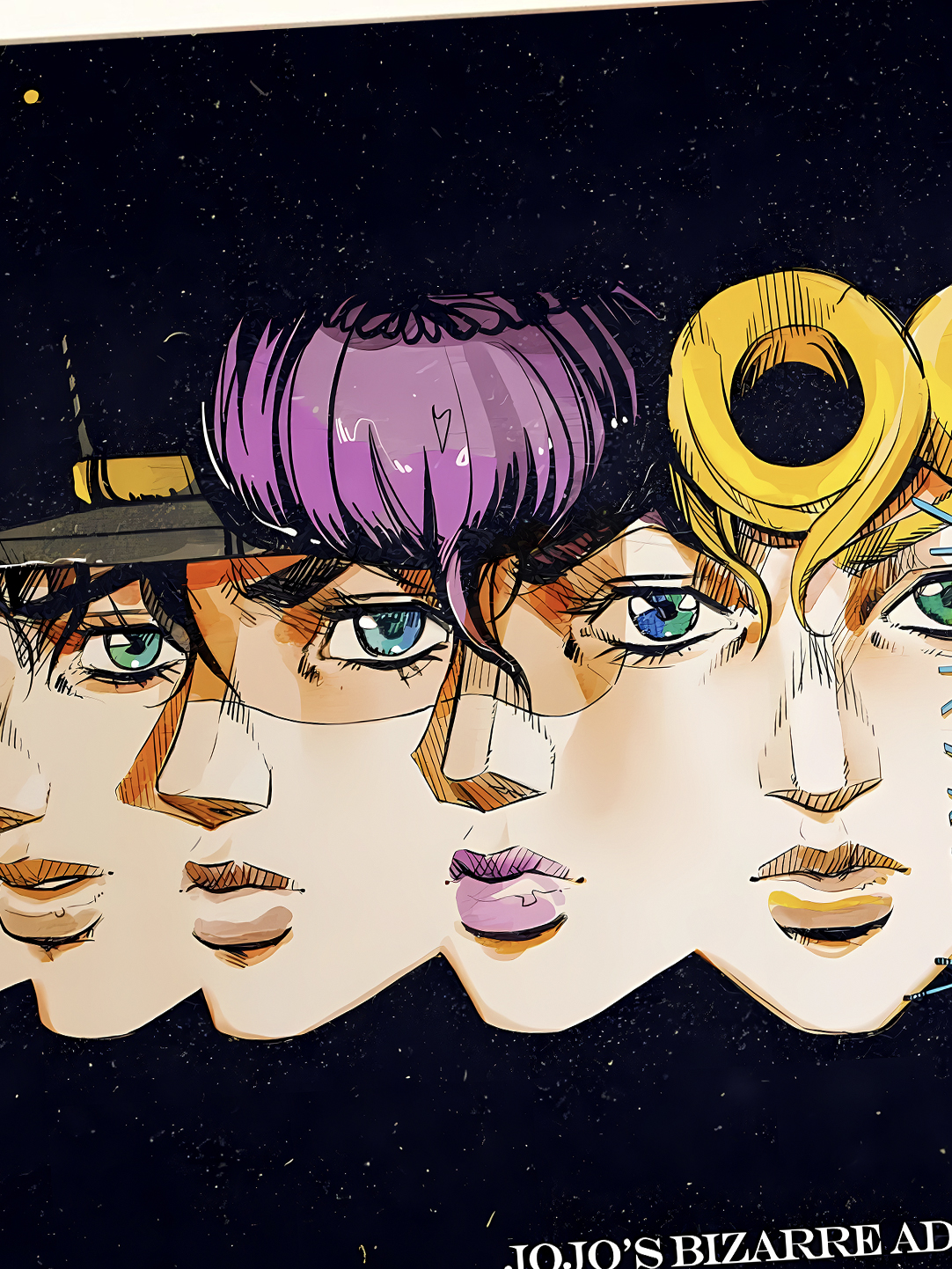 【預購】JOJO的奇妙冒險《九喬》動漫裝飾畫 X 星空工作室4