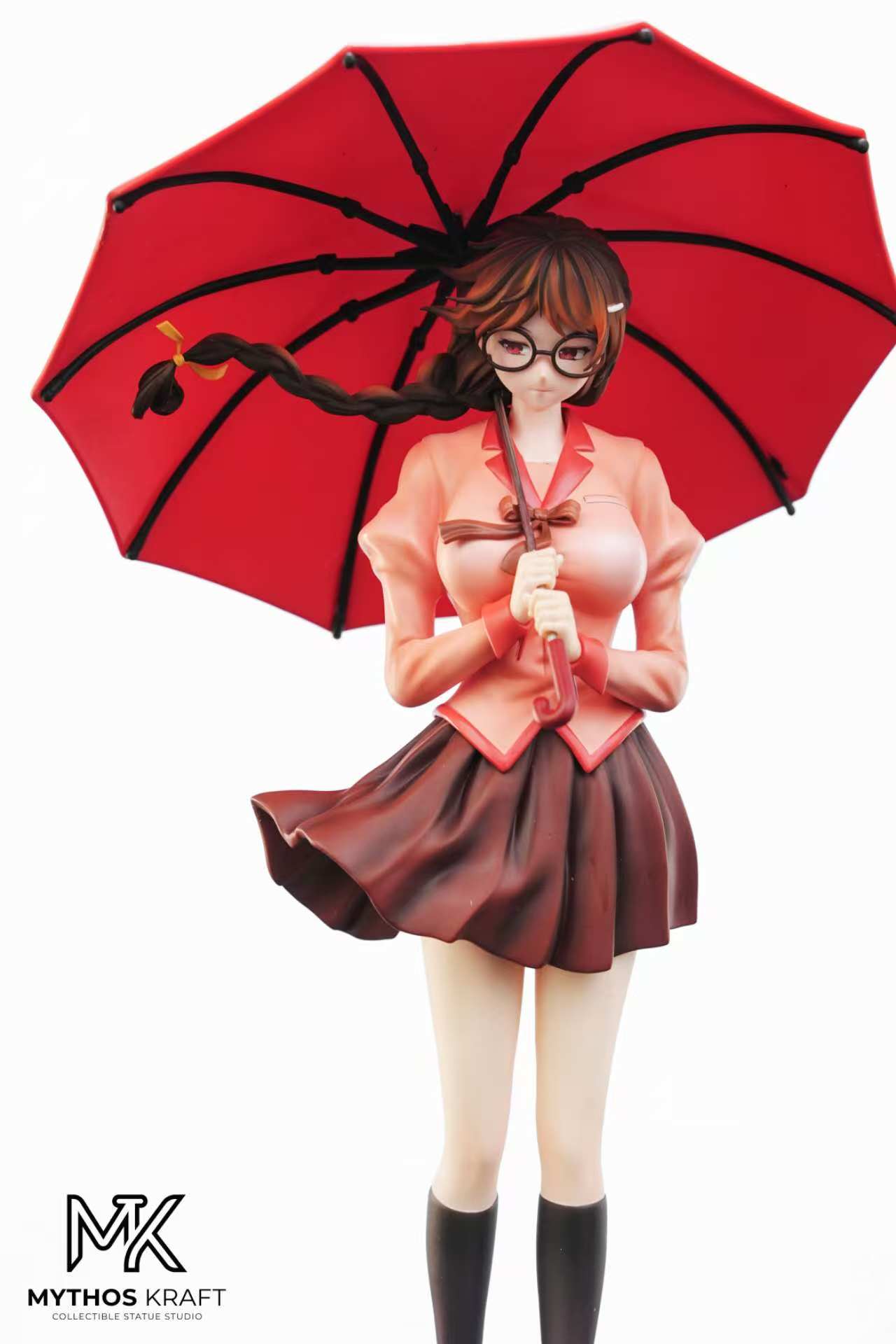 【預購】TSUBASA HANEKAWA 物語系列 人氣角色 羽川翼 1/6 比例雕像 X Mythos Kraft Studio3