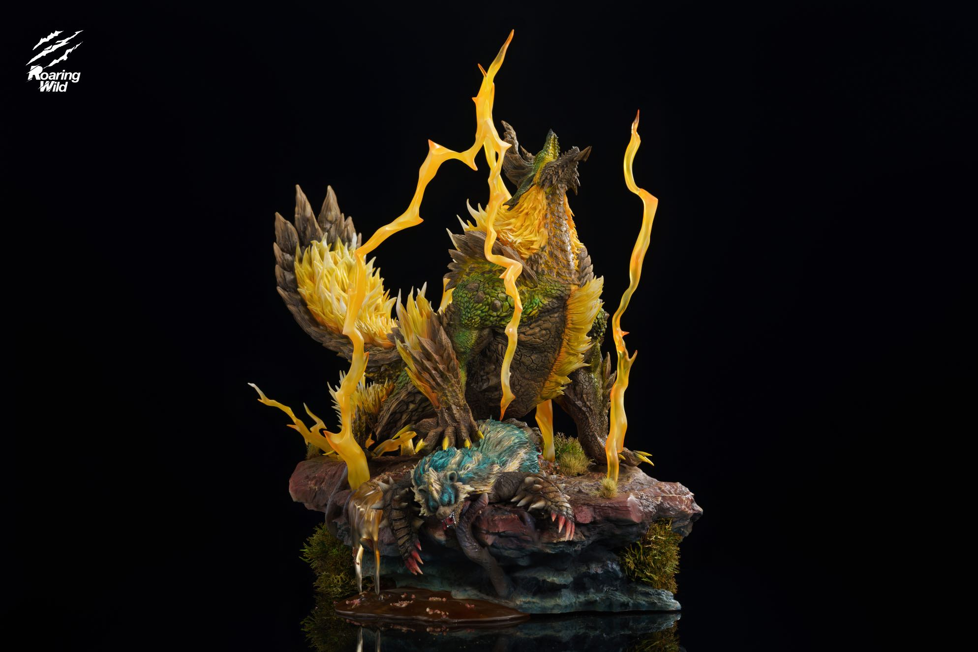 【預購】魔物獵人 雷狼龍系列 雷狼龍&獄狼龍&金雷公雷狼龍 X Roaring Wild19