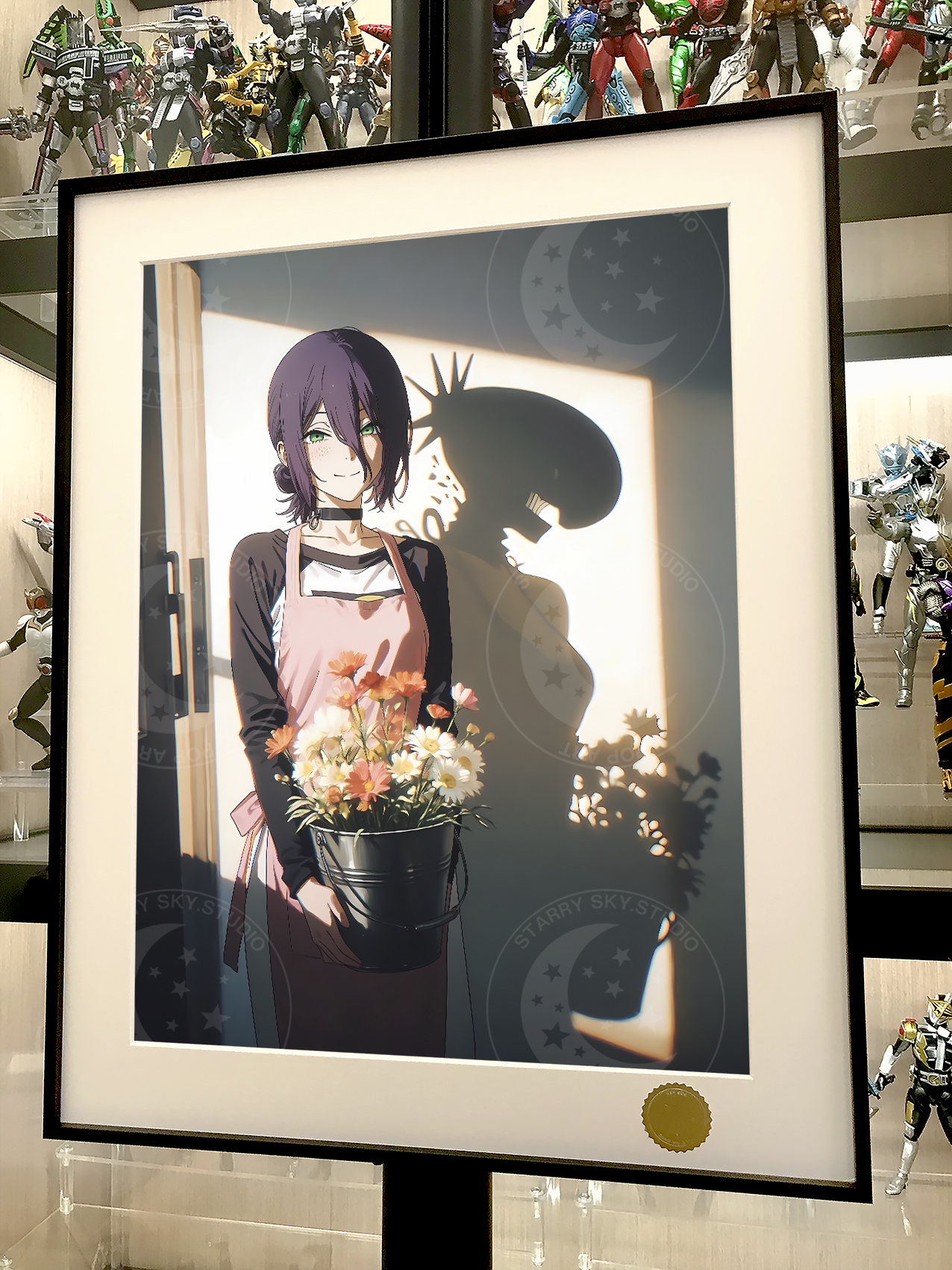 【預購】鏈鋸人《捧花蕾塞》動漫裝飾畫 X 星空工作室2
