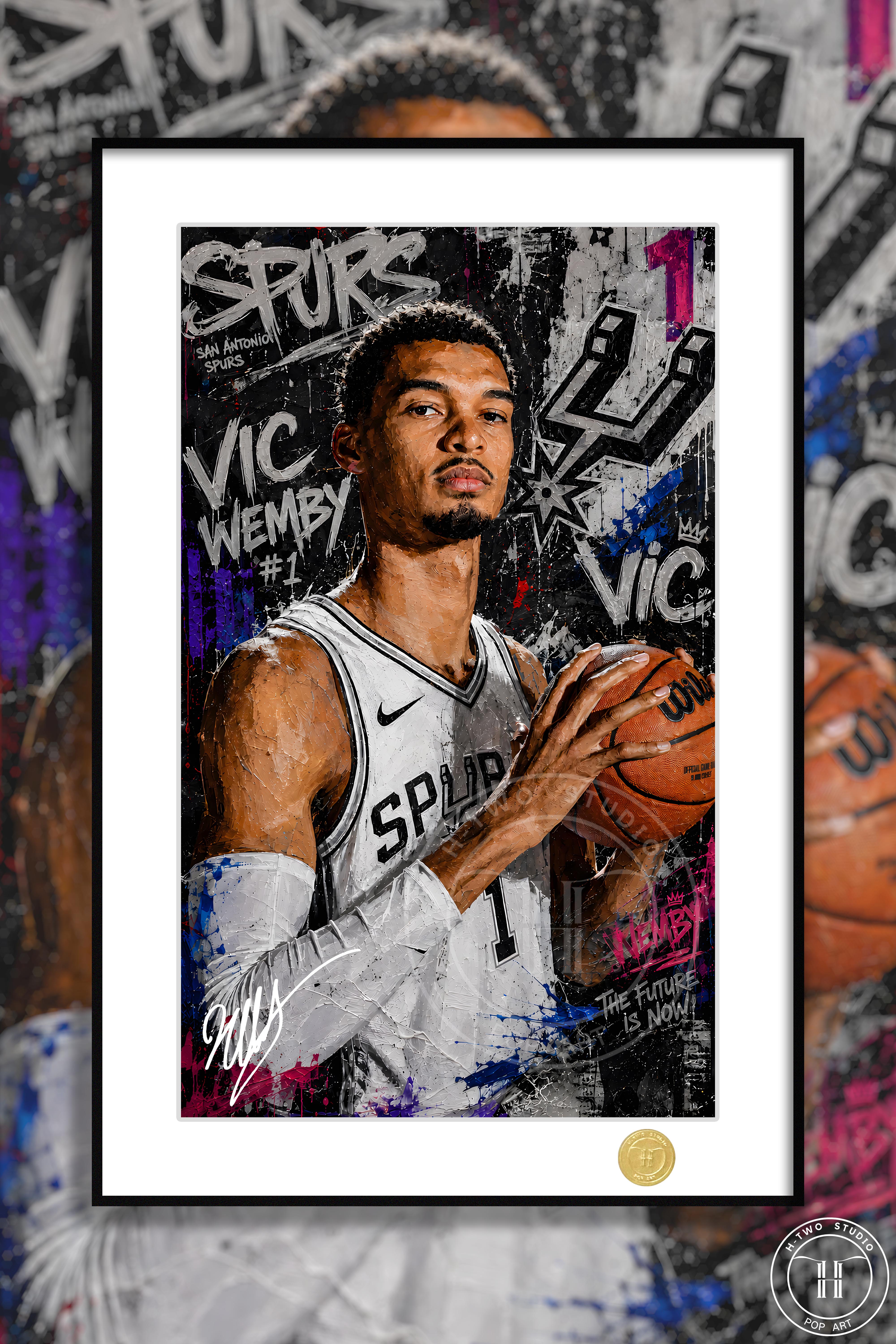【預購】NBA《文班亞馬》裝飾畫 X H2工作室2