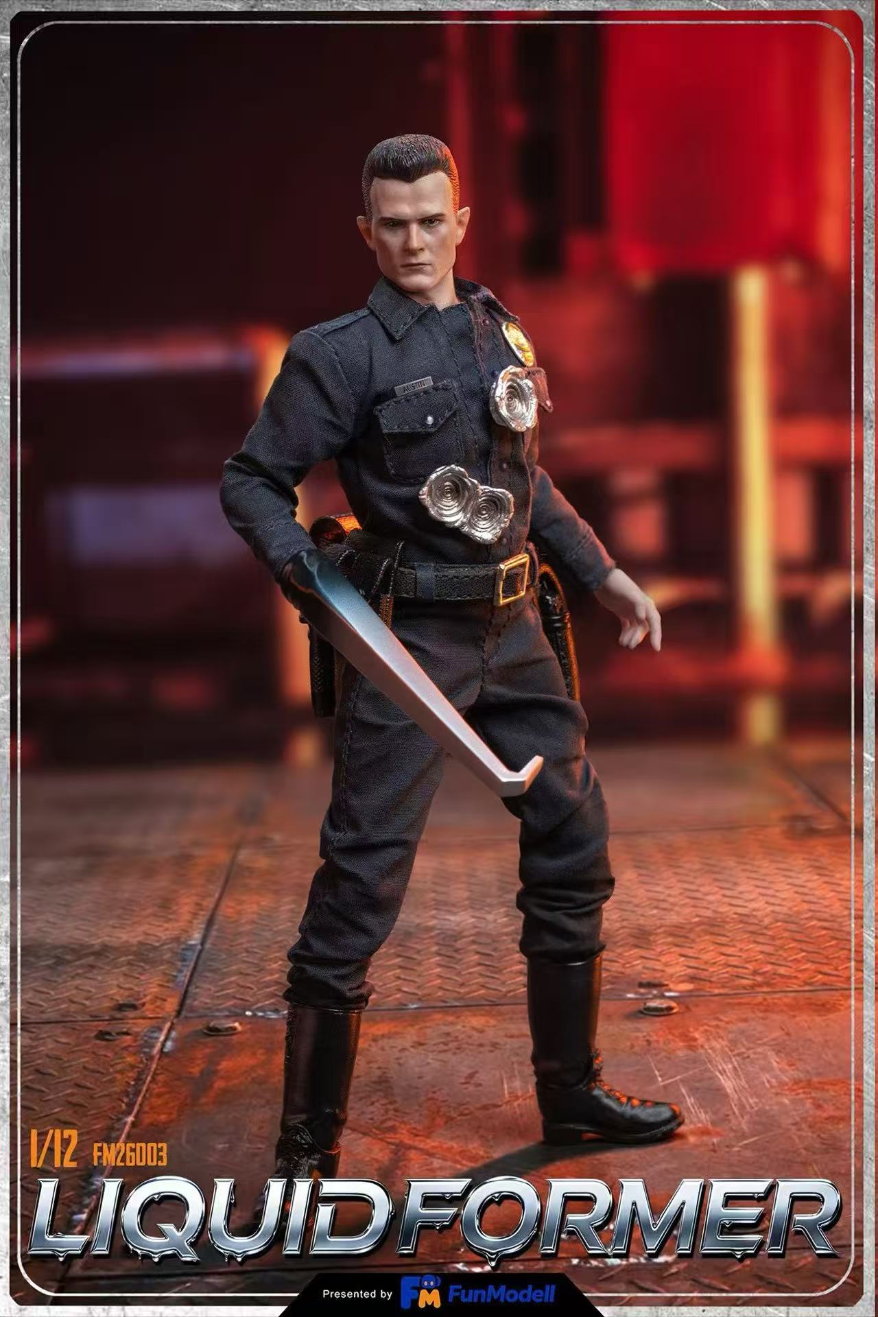【售罄展示追加請私訊客服@toystationtw】液態異變者 FM26003 可動人偶 X FunModell8