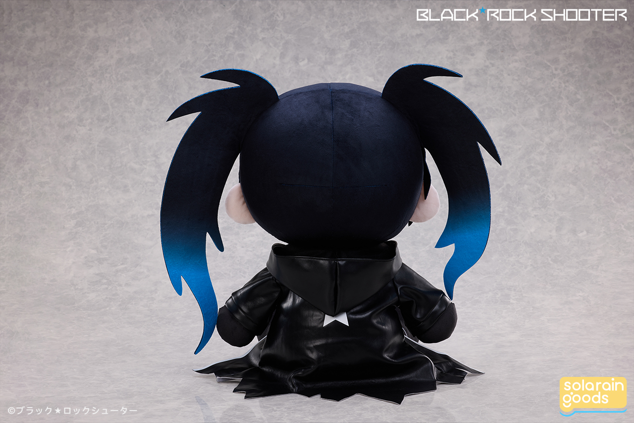 【預購】BLACK★ROCK SHOOTER PuniPuni BIG坐姿毛絨娃娃《黑巖射手》X Solarain4