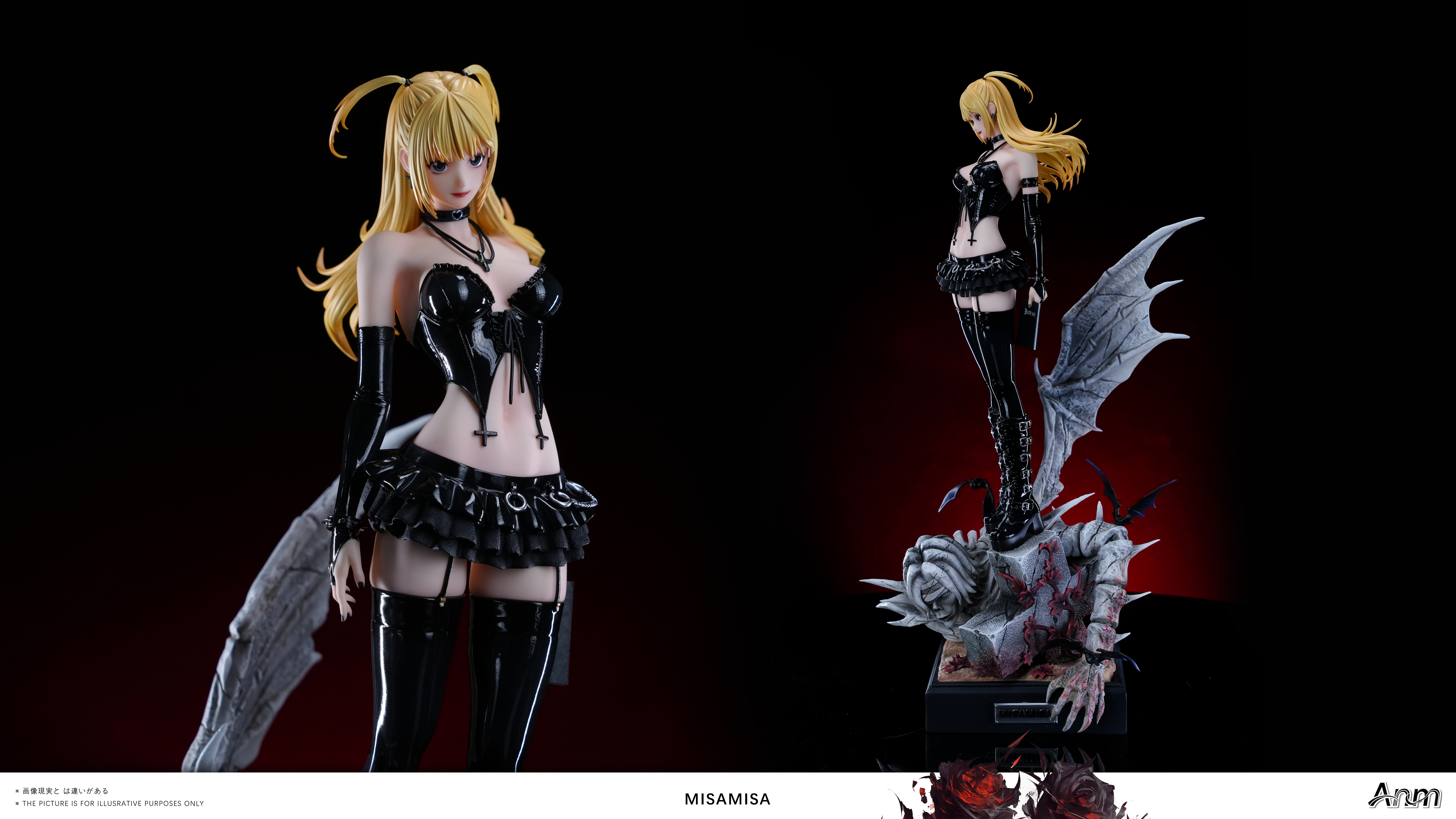 【售罄展示追加請私訊客服@toystationtw】死亡筆記本 多人物共鳴系列第一彈—彌海砂 X Anm-Studio3