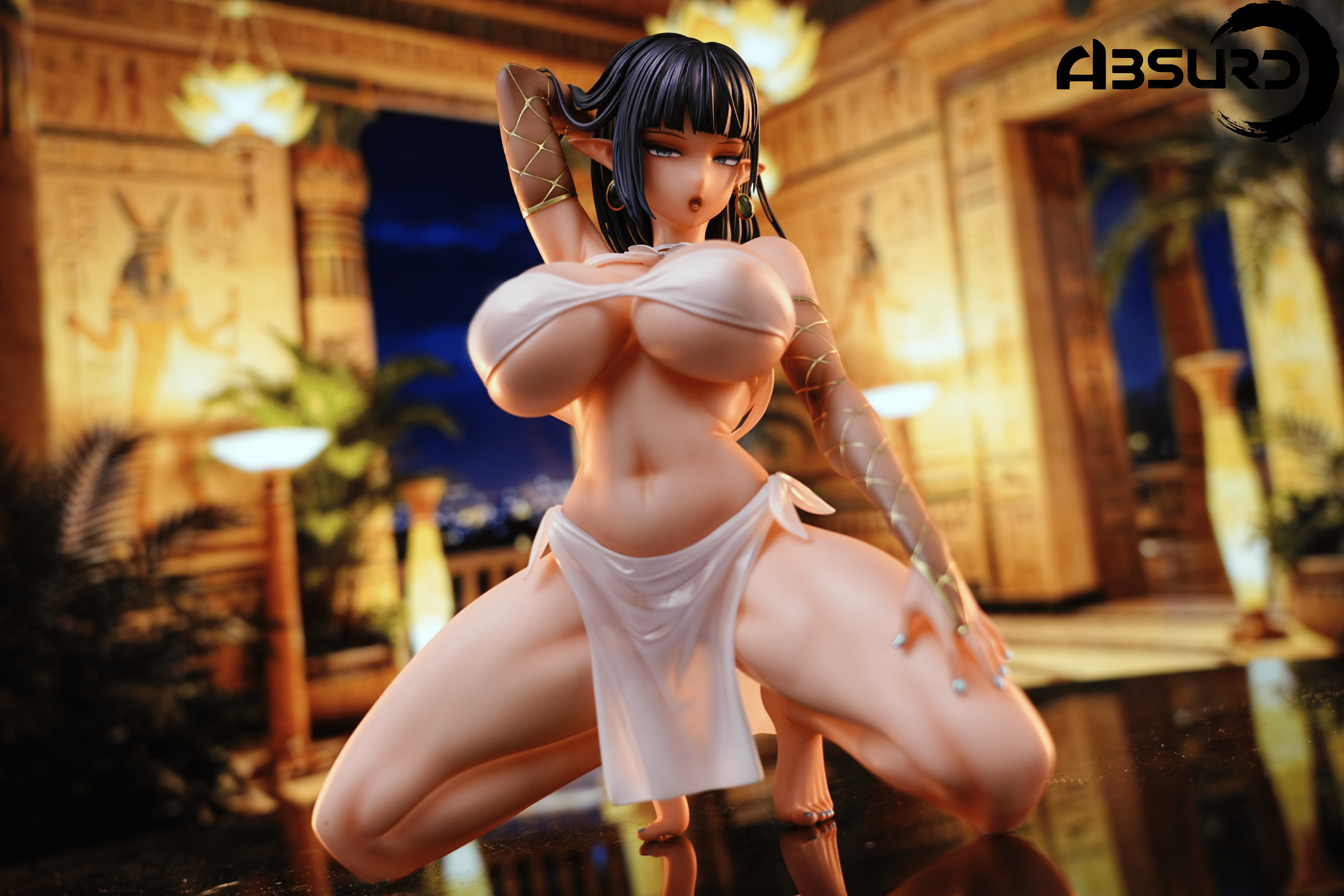 【售罄展示追加請私訊客服@toystationtw】精靈娼館 超大尺寸桌面擺件 特雷西 X Absurd-Studio4
