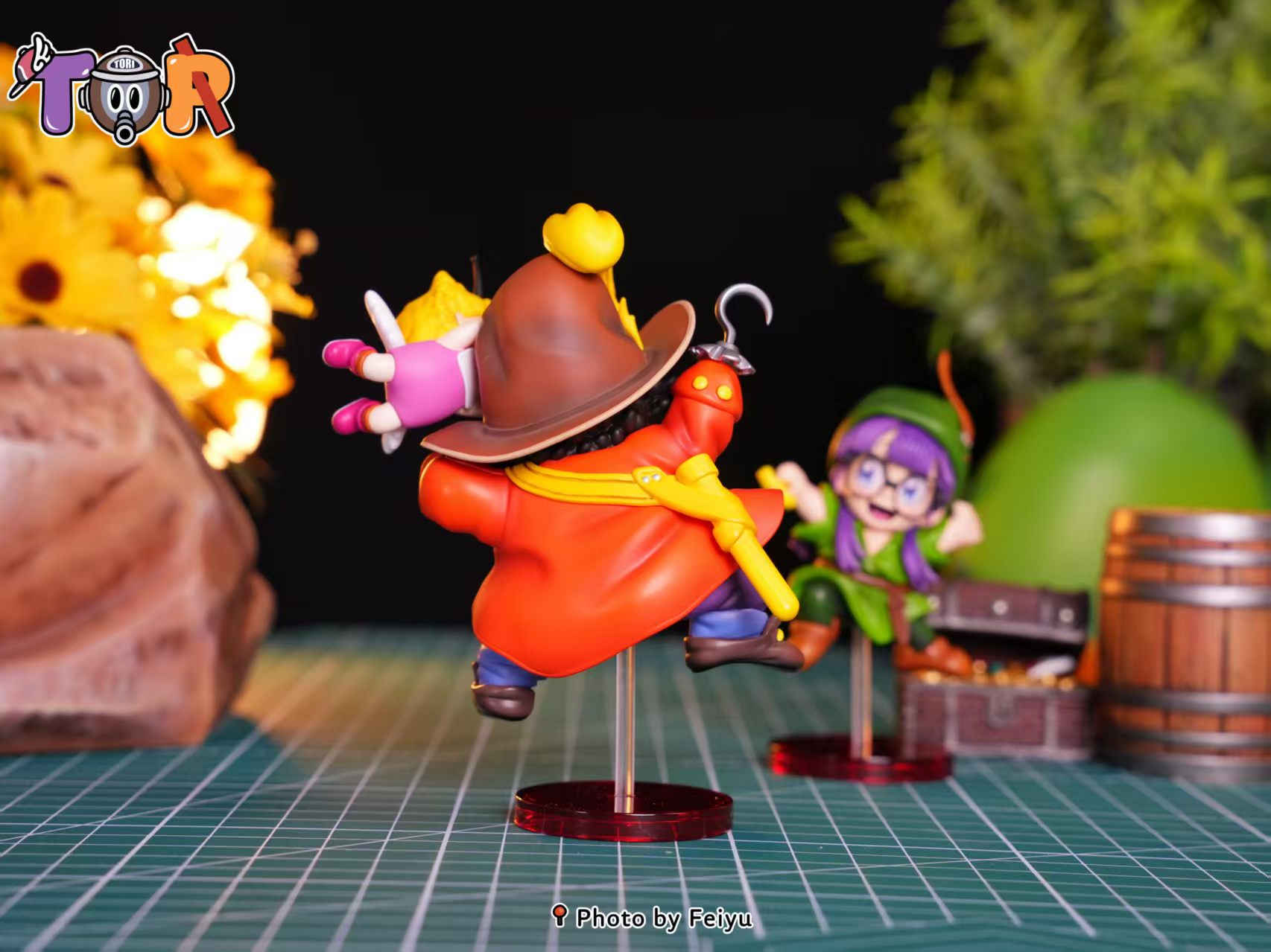 【售罄展示追加請私訊客服@toystationtw】怪博士與機器娃娃 阿拉蕾系列017 寶藏阿拉蕾&博士 X TOR-Studio4