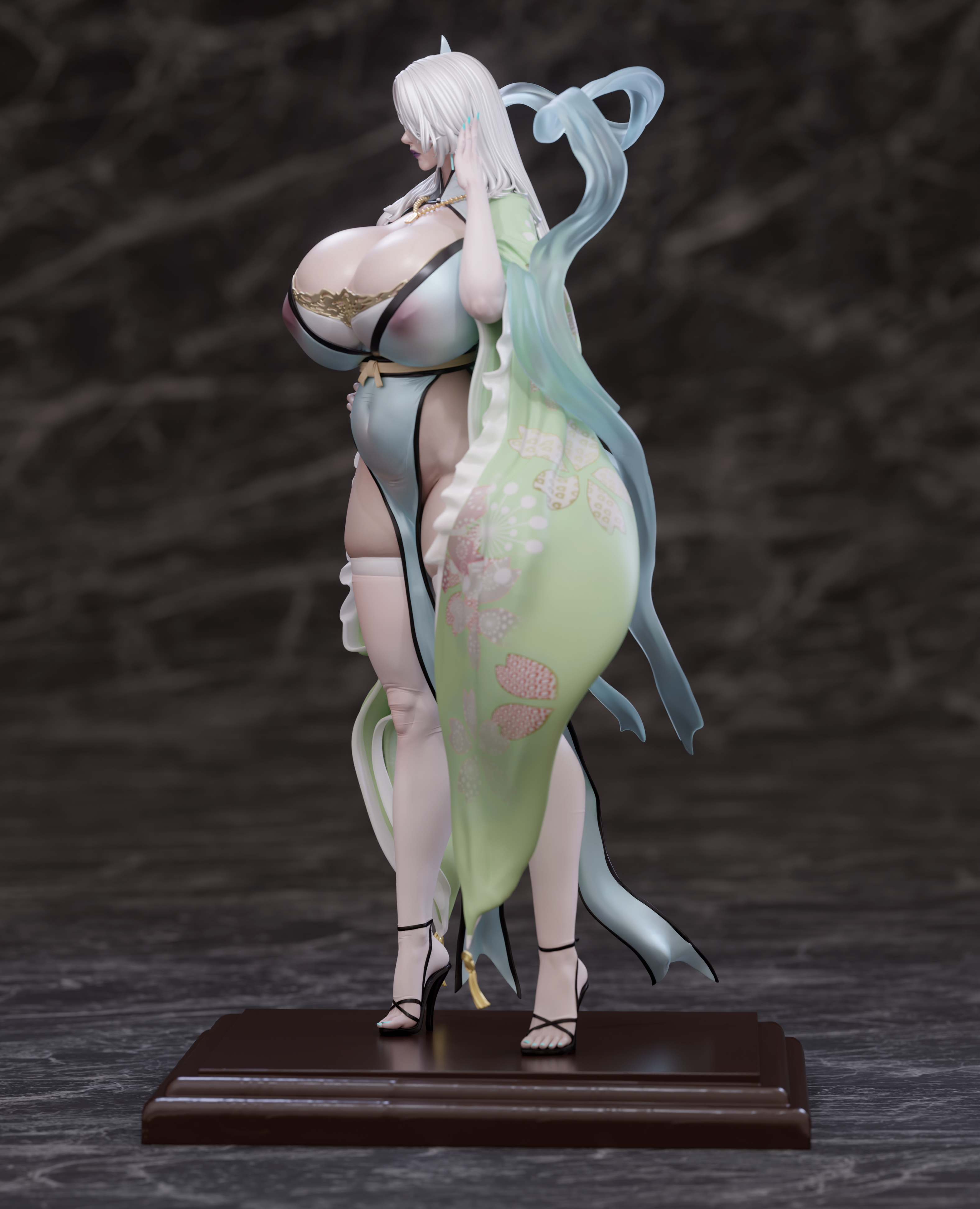 【預購】木竹修仙世界 彩菱聖女雕塑系列-藥王宗 X SODA9