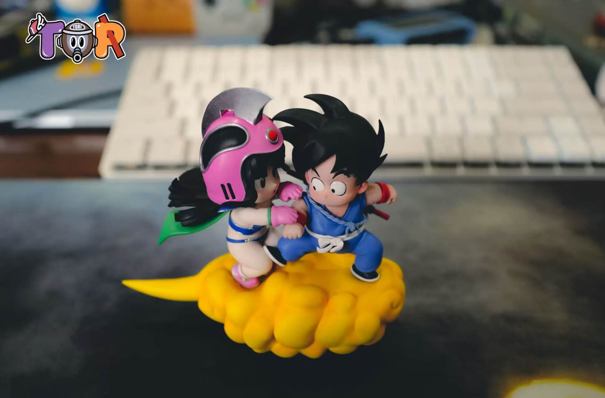 【售罄展示追加請私訊客服@toystationtw】七龍珠 小悟空系列008 小悟空&琪琪 X TOR-Studio7