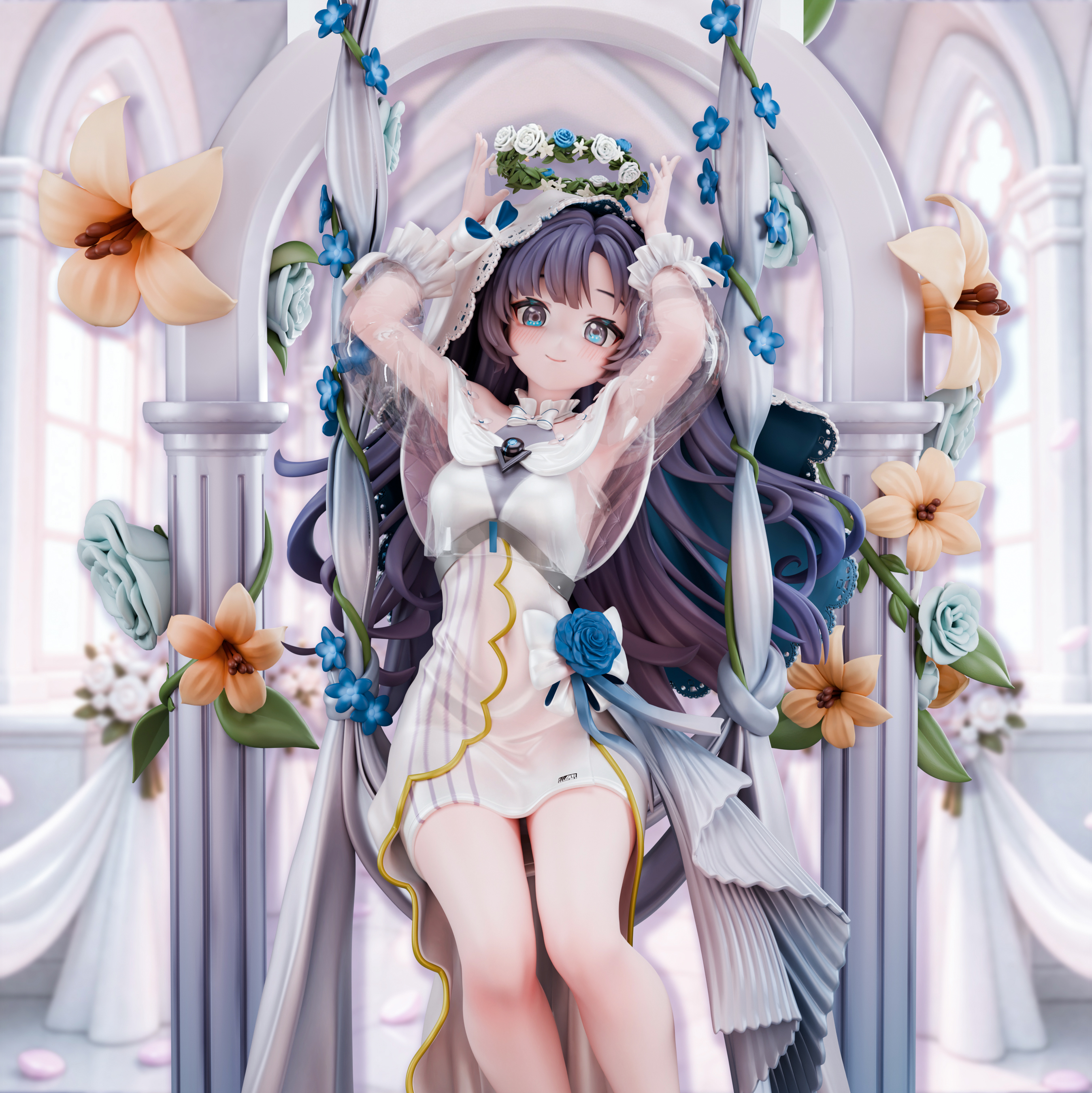 【預購】蔚藍檔案 香水百合之誓Ver. 純白誓約第9彈·花嫁小優 X Alice215