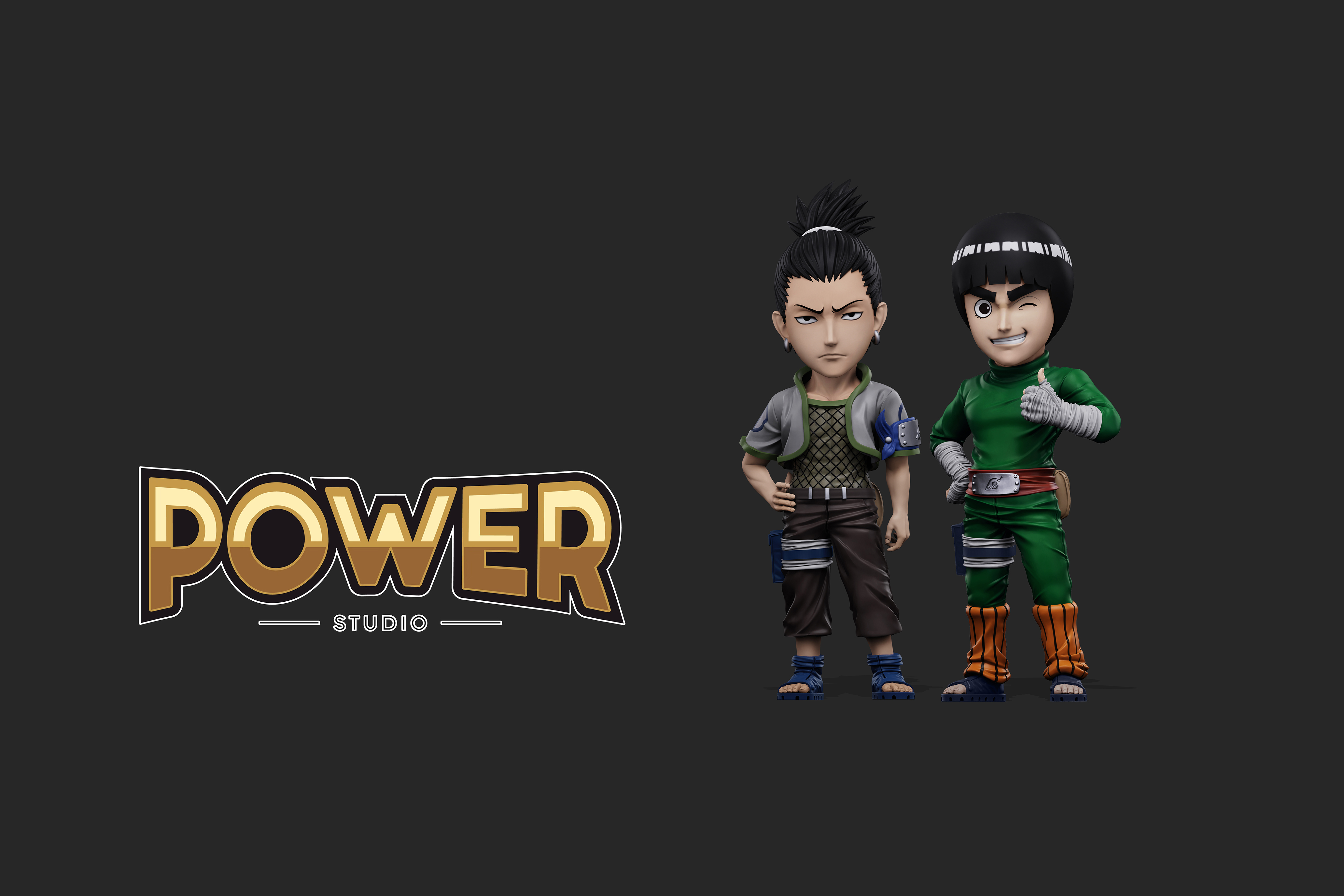 【預購】火影忍者 童年系列12小強—鹿丸 X Power-Studio3