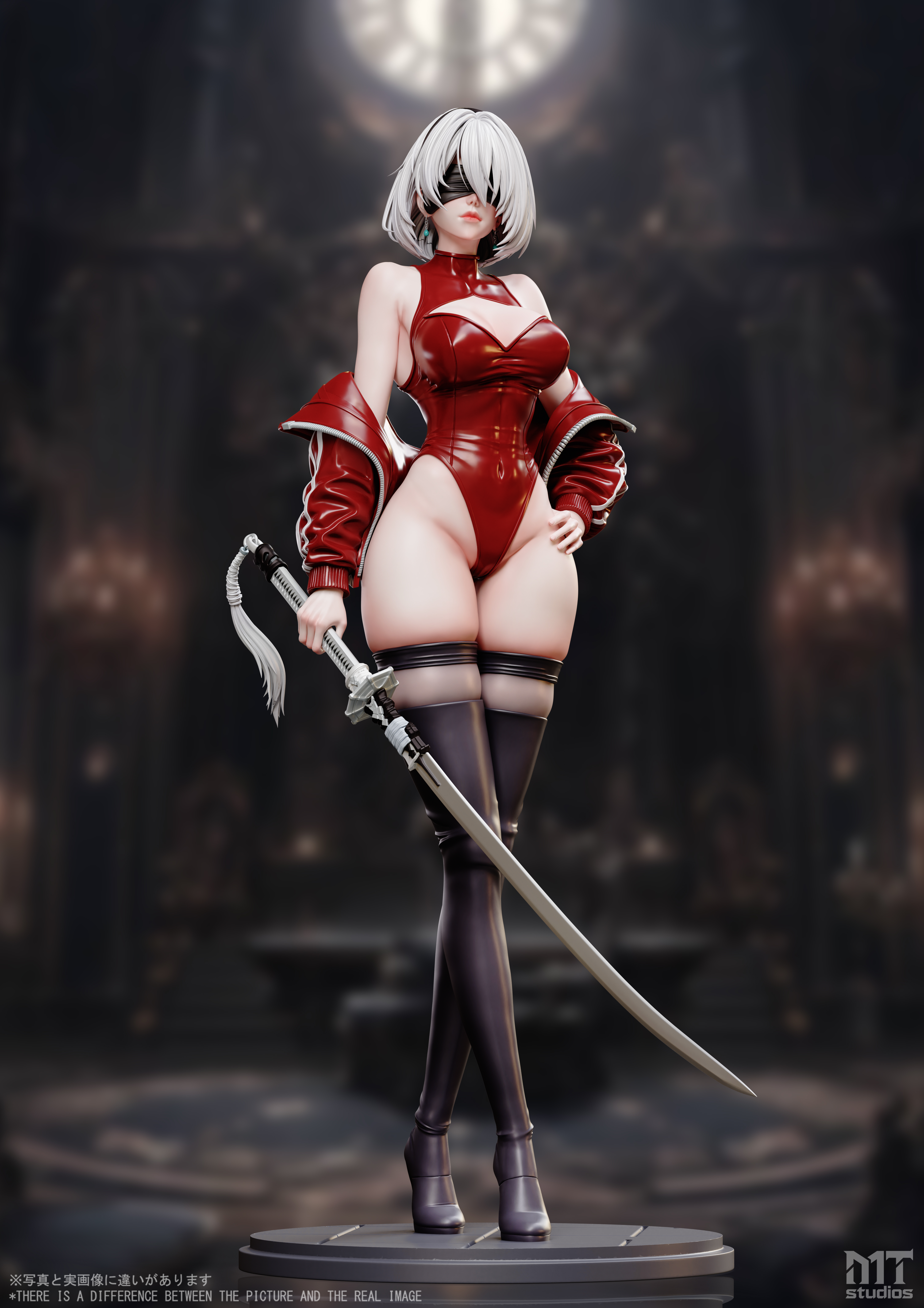 【預購】尼爾機械紀元 緊身衣2B小姐 X MT1