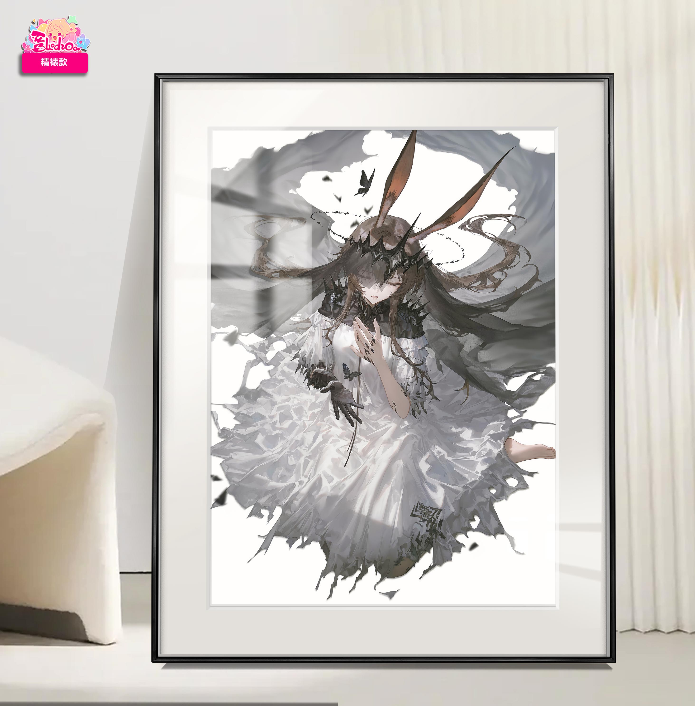【預購】明日方舟 魔王-阿米婭精裱款 8k收藏超清精裱畫 X 阿喵畫社4
