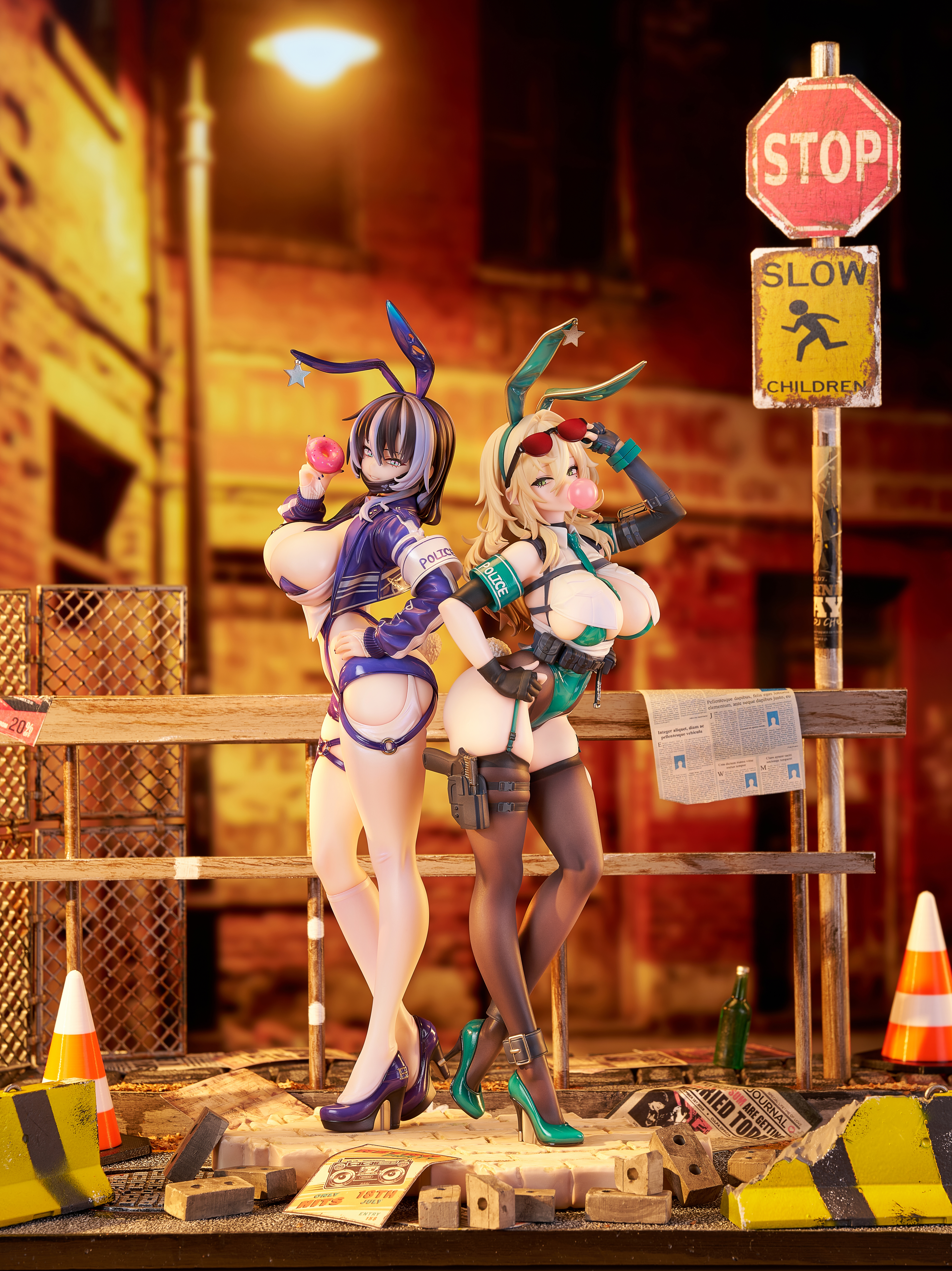 【售罄展示追加請私訊客服@toystationtw】兔女郎警官_02 X 上海光菱模型有限公司6