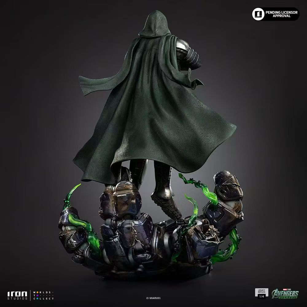 【售罄展示追加請私訊客服@toystationtw】Marvel漫威 Doctor Doom 毀滅博士 MARCAS143226-14 X Iron-Studio6