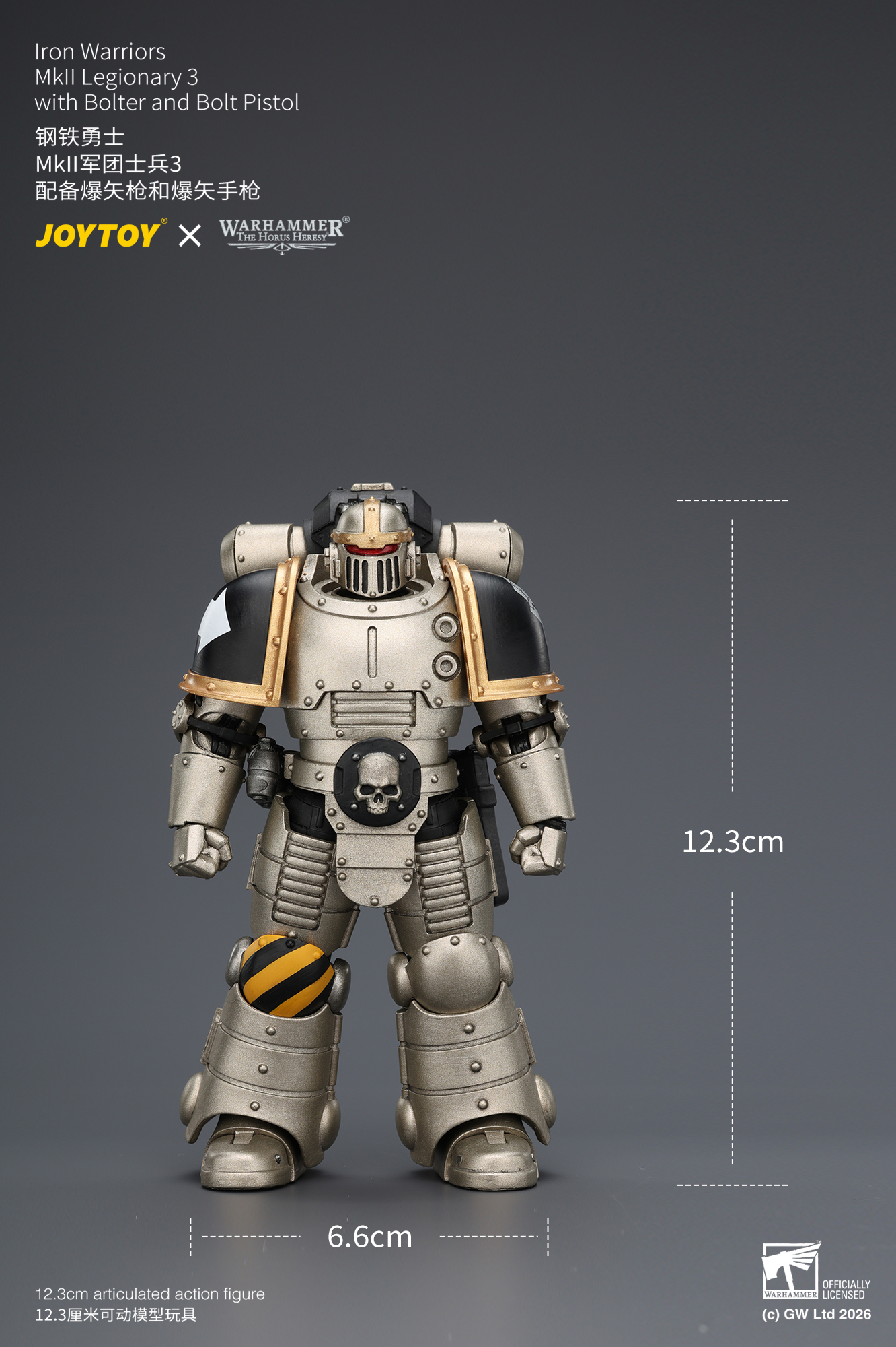 【預購】鋼鐵勇士 MkII軍團士兵3 X JOYTOY11