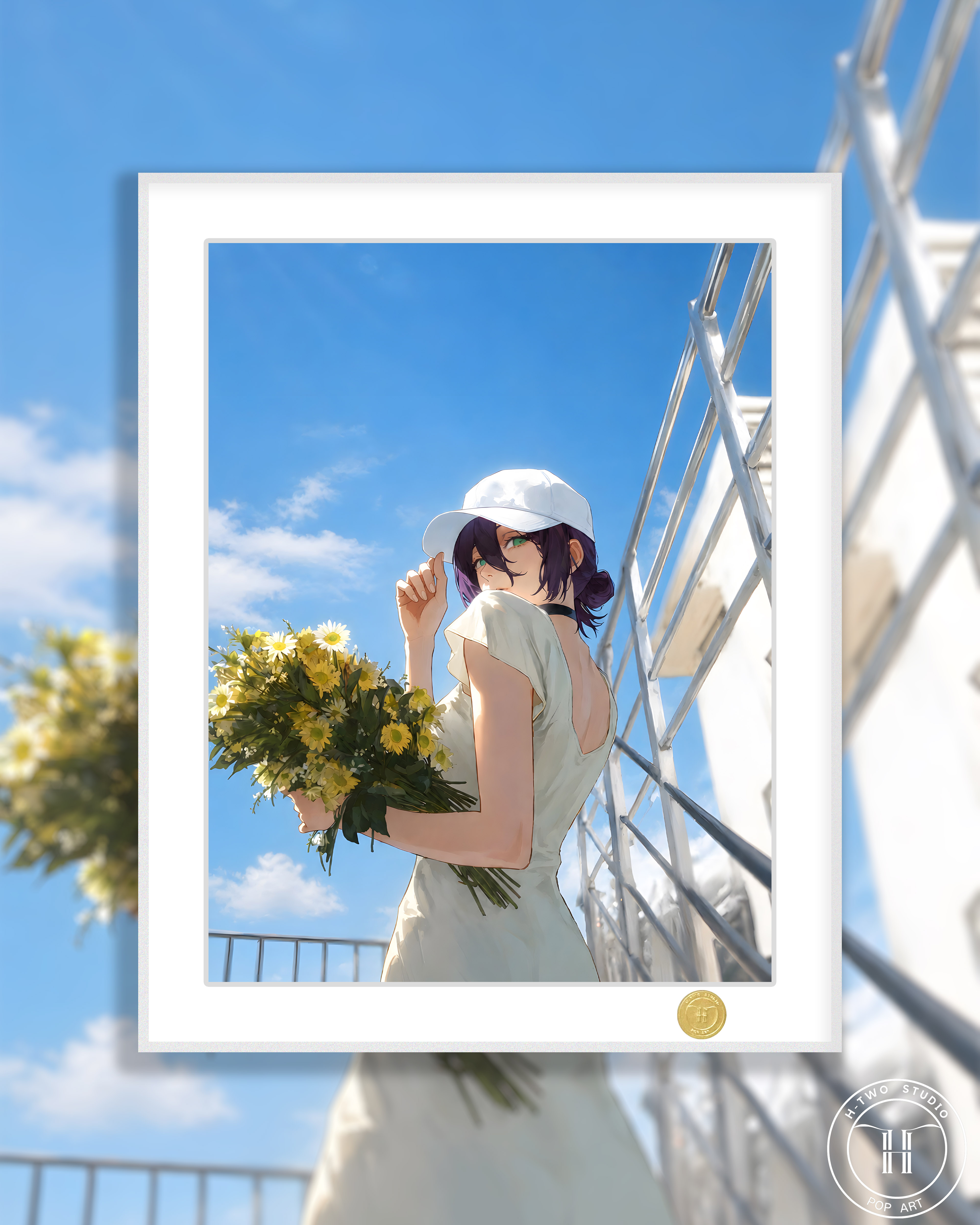【預購】鏈鋸人《夏日蕾塞》動漫裝飾畫 X H2工作室2