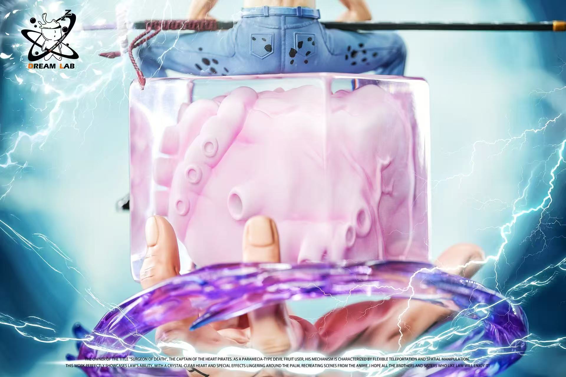 【預購】海賊王 雙配色 羅心臟配件(不包含人物)X Dream Lab夢工坊5