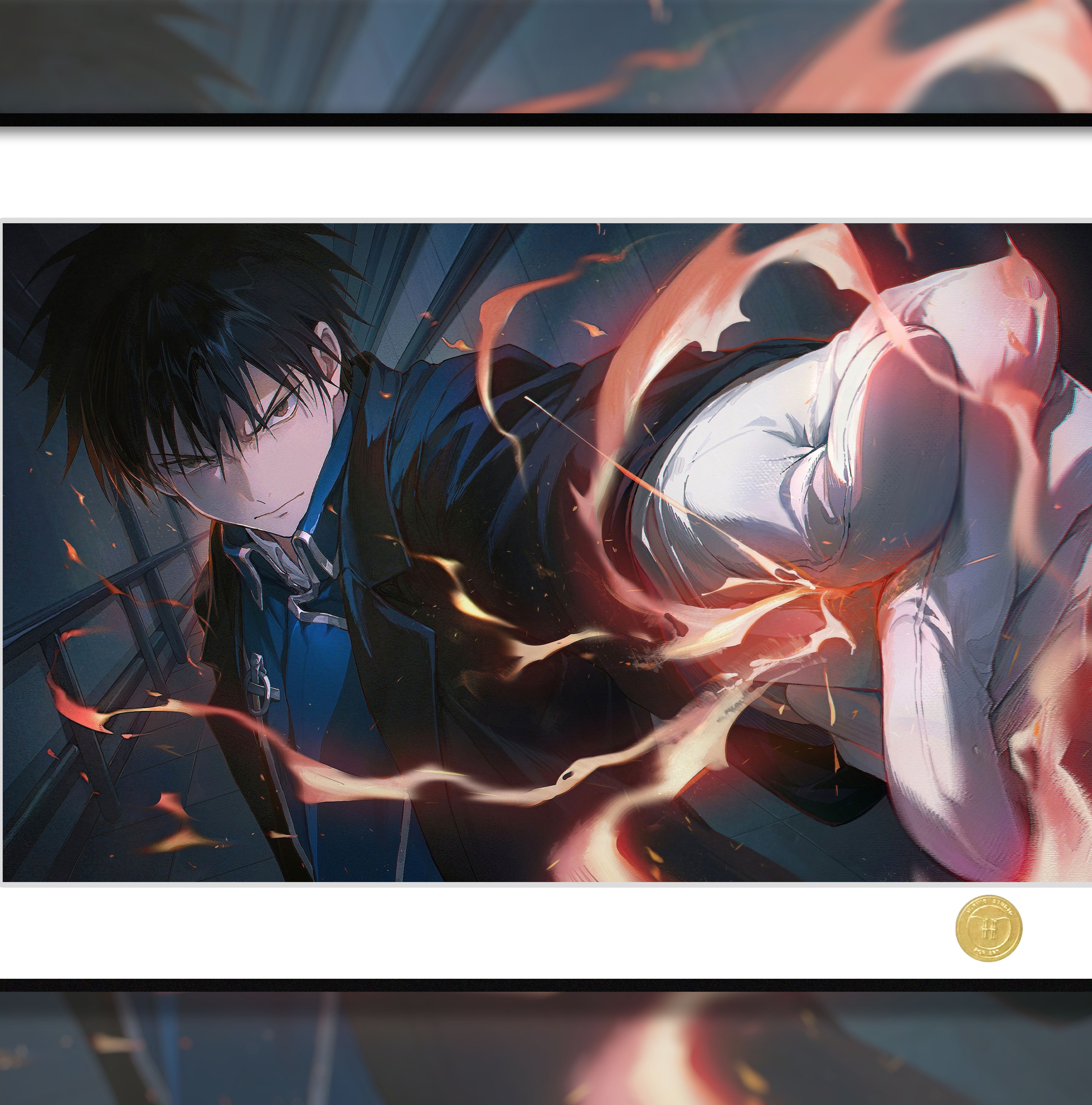 【預購】鋼之煉金術師《羅伊馬斯坦》動漫裝飾畫 X H2工作室1