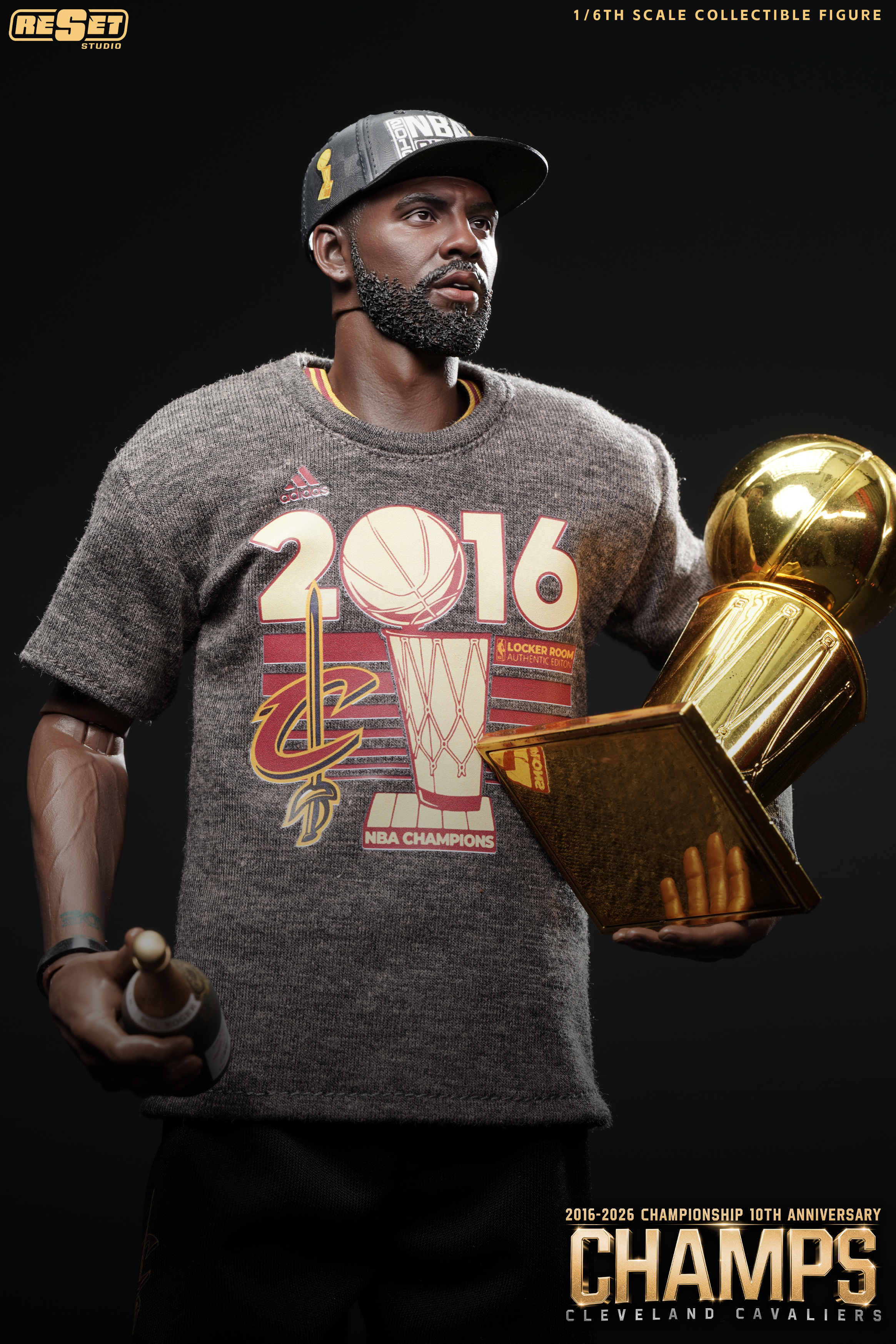 【預購】NBA 十周年紀念版 1/6收藏級可動人偶套裝 RS騎士奪冠歐文 X Reset-Studio12